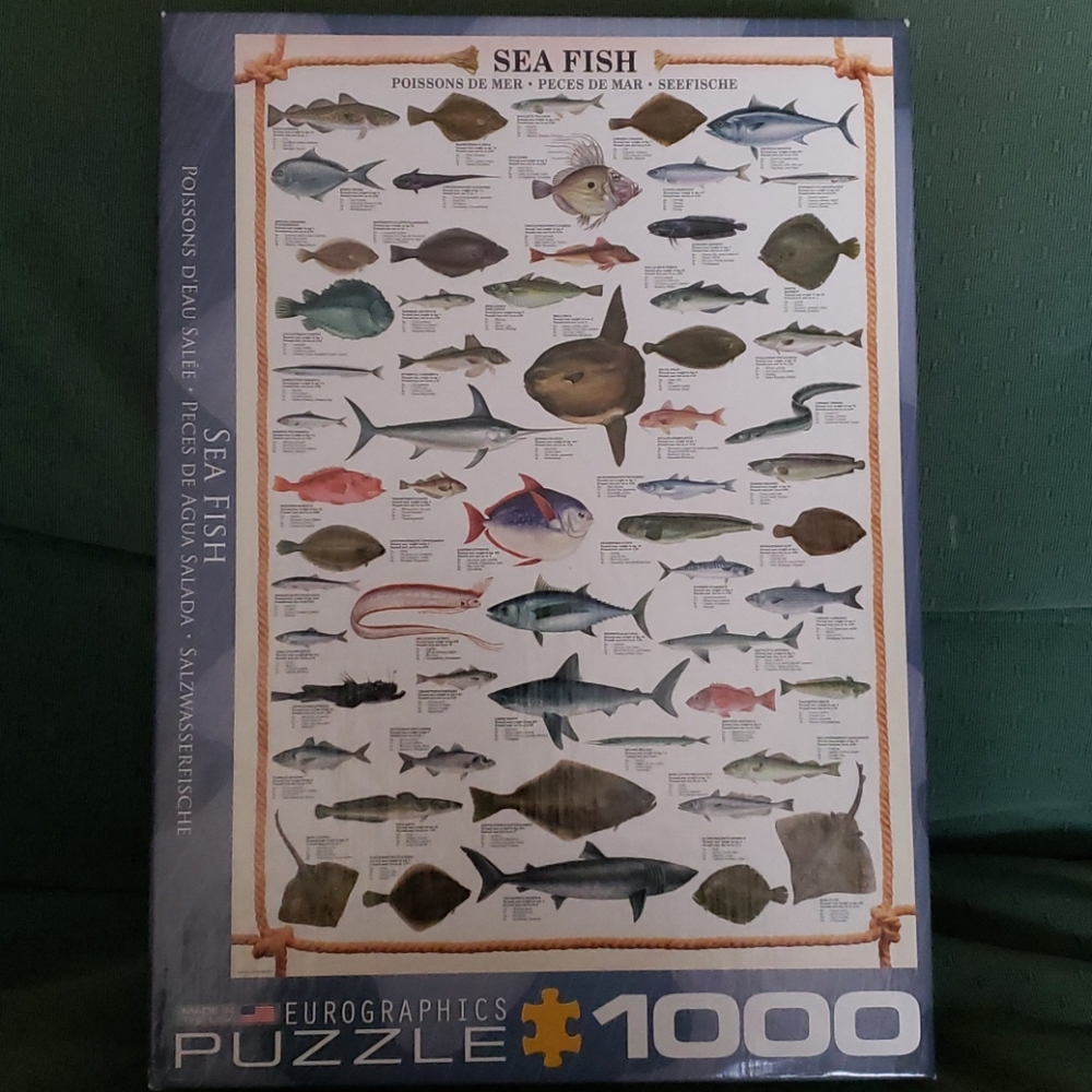 3 Puzzles, Jigsaw. 1000, 1500 And 500 pieces.